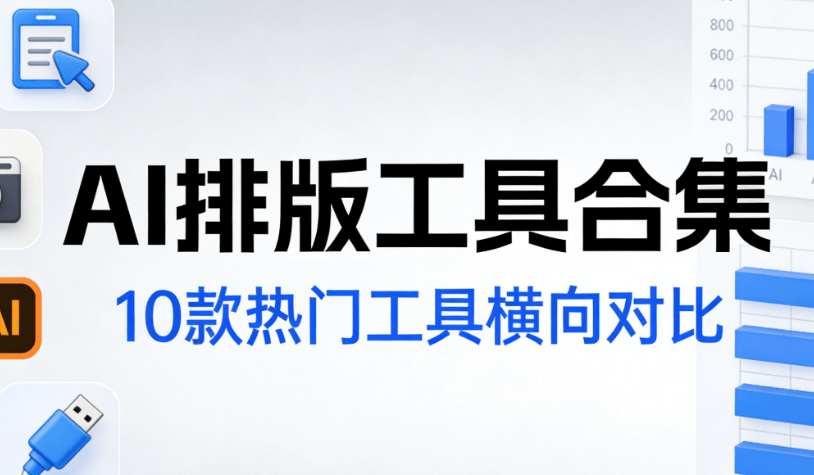 告别加班？3款AI排版神器实测对比，效率提升80%